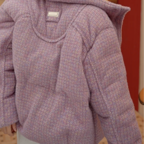 HH-2025年新款大朵绒时尚保暖羽绒服