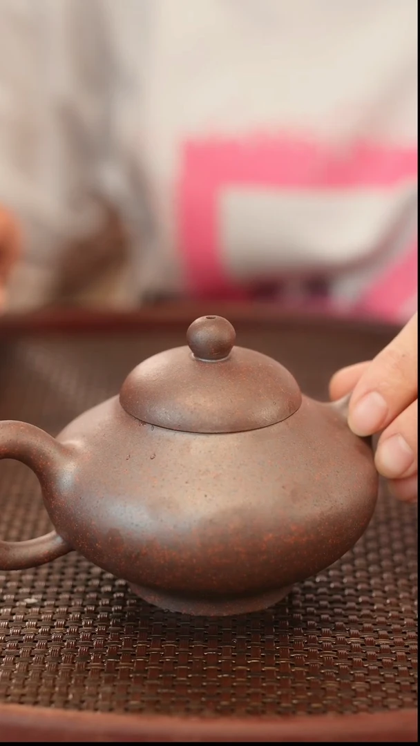 茶壶紫砂原矿手工制作225cc