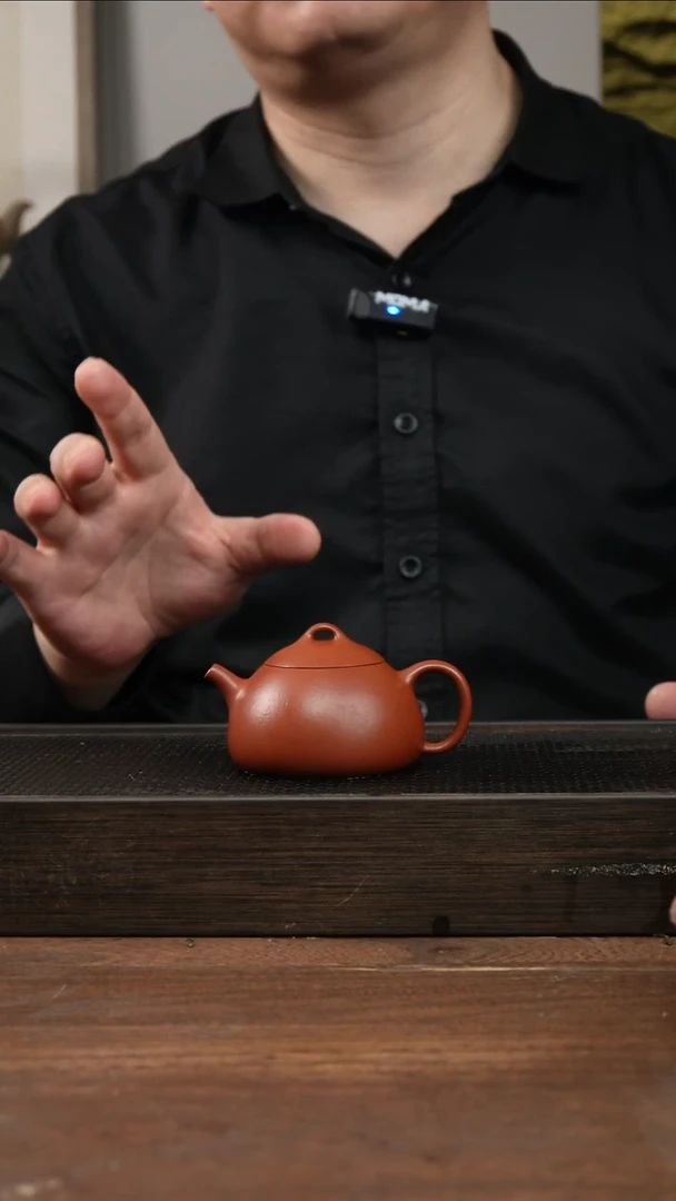 茶杯紫砂朱泥冬心秦权     100CC