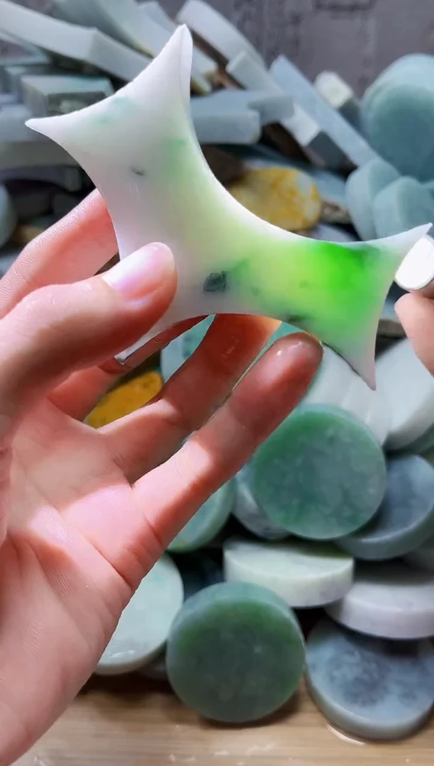 裸石翡翠翡翠a货正品玉石古陈342