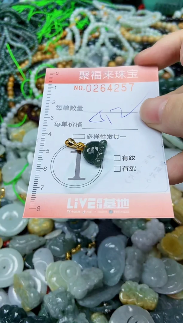 未镶嵌挂件翡翠闪购0264257