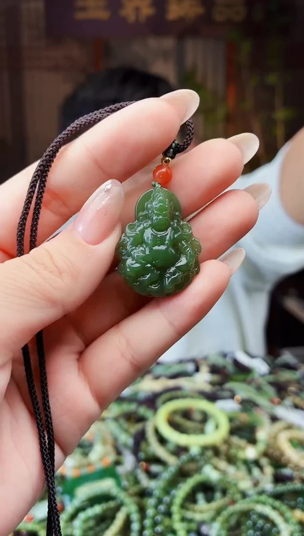 颈饰未镶嵌和田玉多样性发货拍一发一