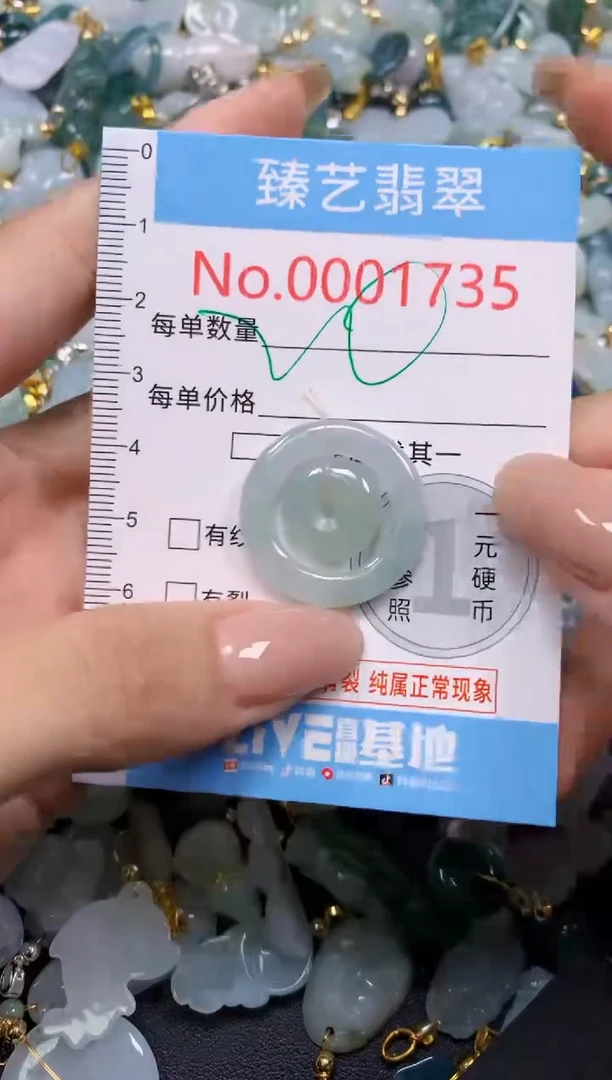 颈饰未镶嵌翡翠1735