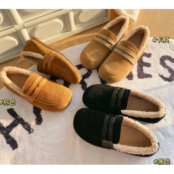 【年终清仓】加绒豆豆鞋5159