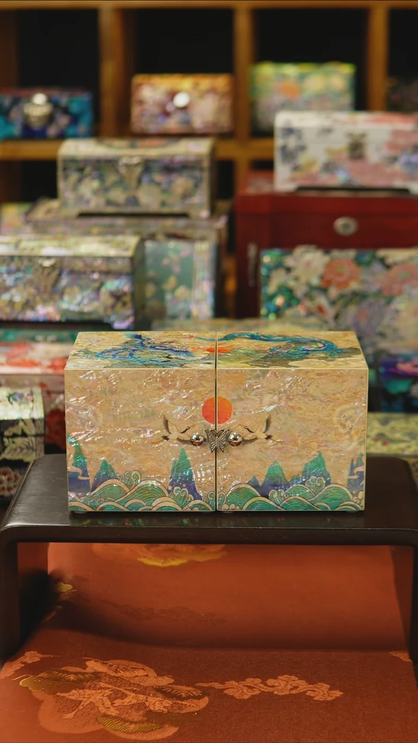 【闪购商品】贝壳摆件豆包儿推荐螺钿