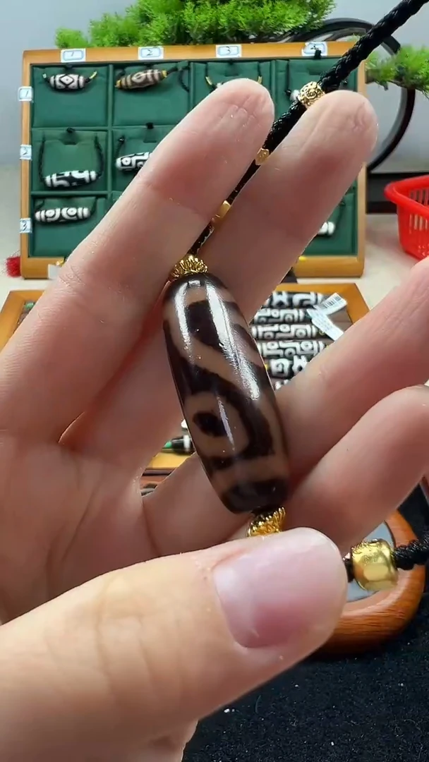 玛瑙/玉髓（覆膜）颈饰合金217（微瑕随机发货）