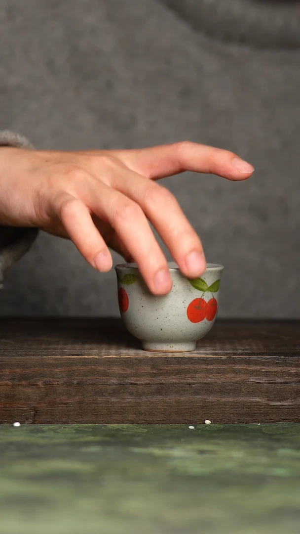 【闪购商品】杯青诗手工手绘瓷器