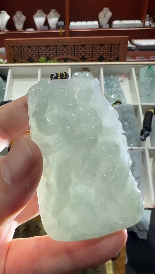 未镶嵌挂件翡翠A货翡翠多样性孤品