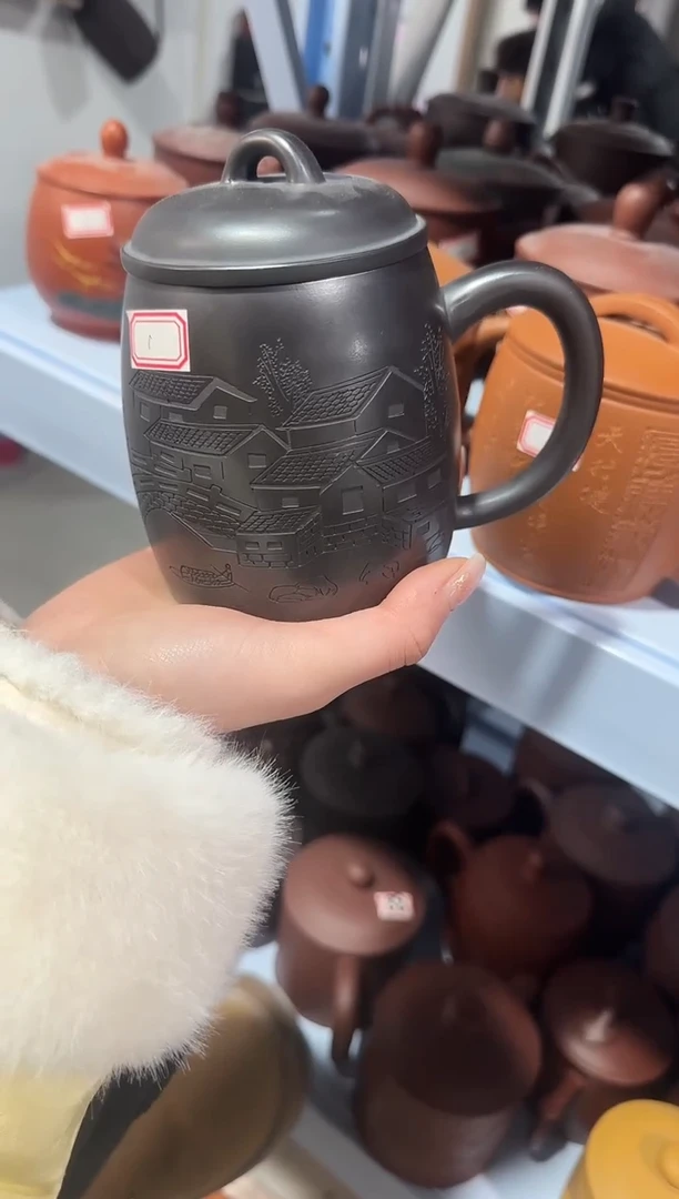 【闪购商品】紫砂盖杯紫砂盖杯石黄江南