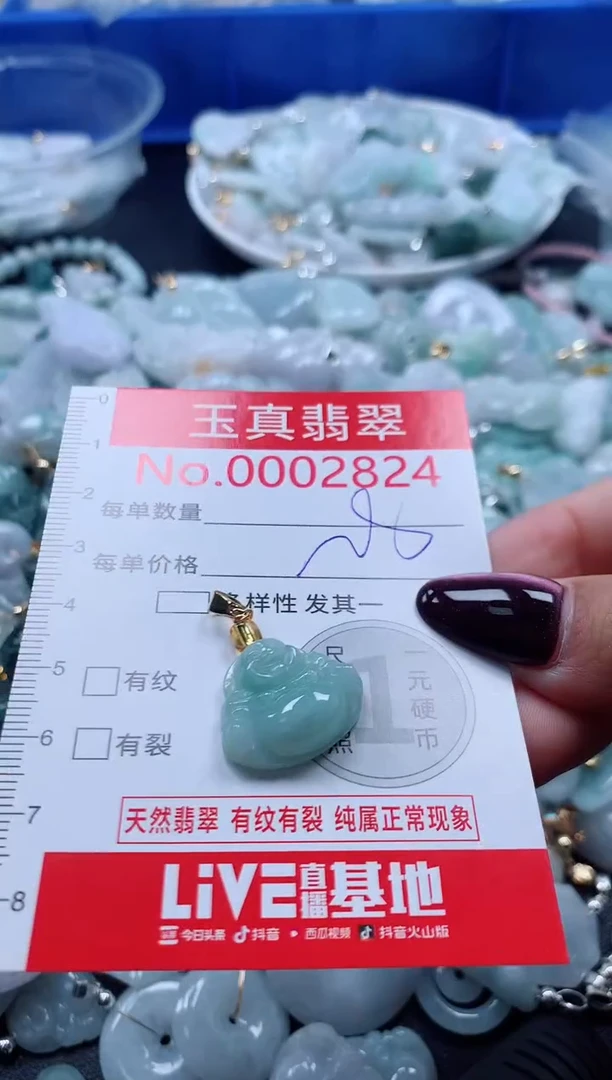 吊坠(不含链)未镶嵌翡翠2824