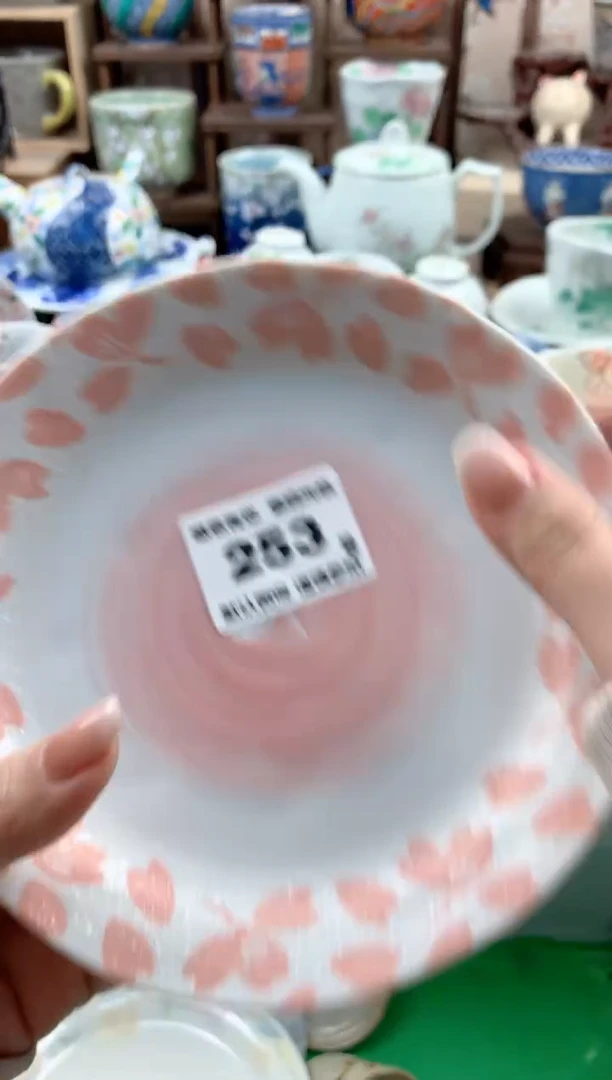 瓷片??253号九姑娘工艺品瓷器