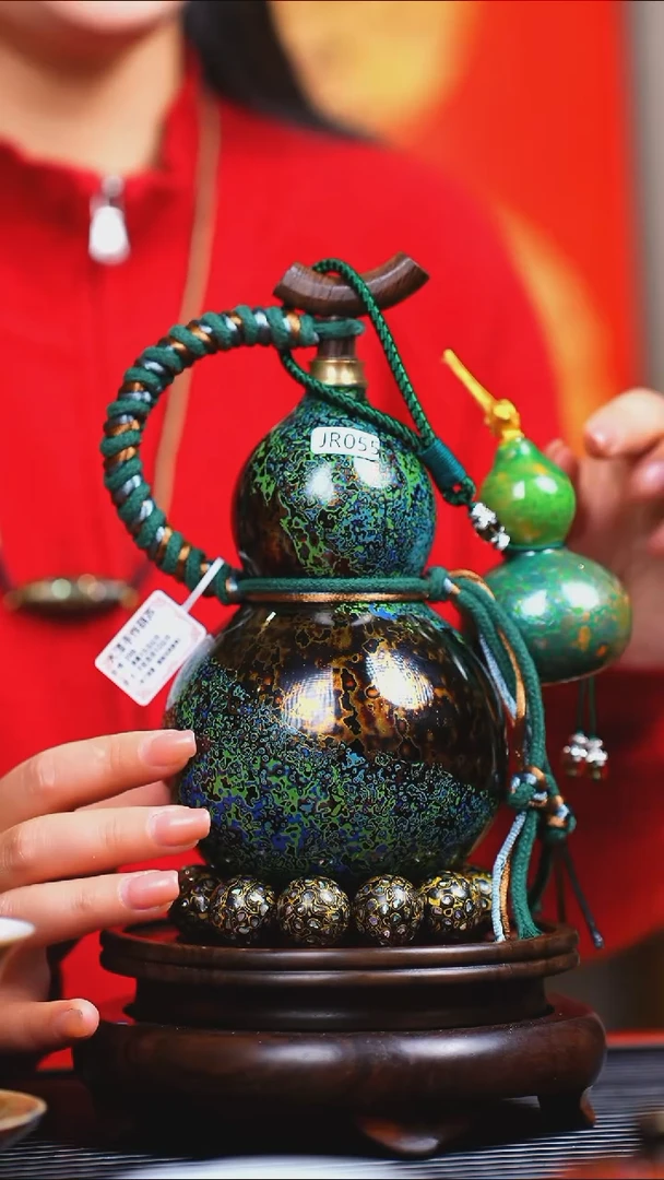 【闪购商品】JR055臻选大漆酒葫芦带【漂漆手捻】