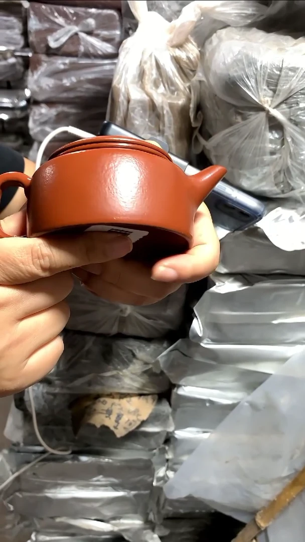 茶壶紫砂大红泥 德钟 160CC左右