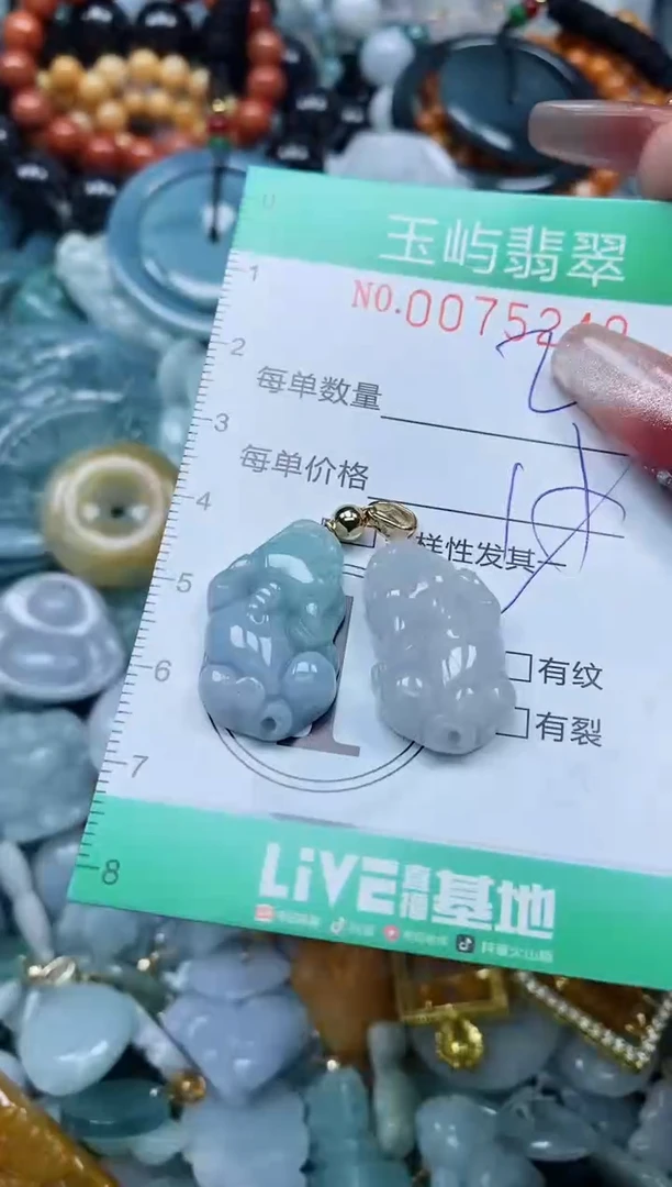 【闪购商品】翡翠颈饰未镶嵌闪购0075249多样性发其一