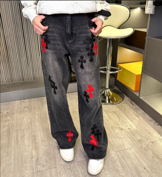 【鑫鑫专属】2024秋季新款百搭时尚潮流牛仔裤1009