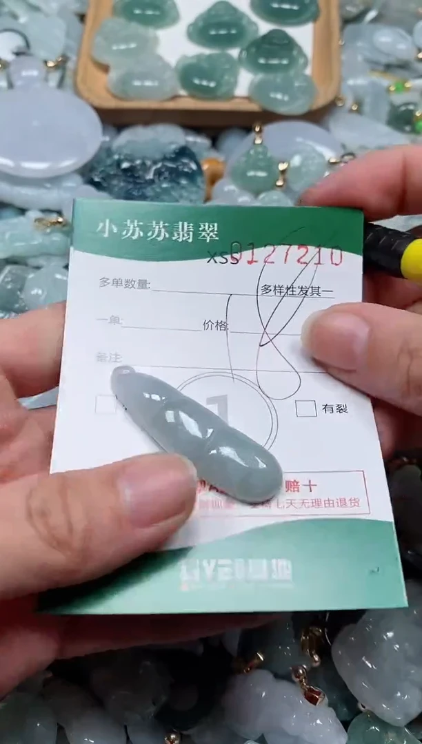 【闪购商品】翡翠颈饰未镶嵌闪购商品0127210