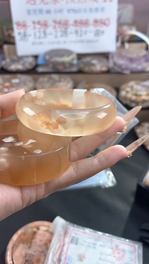 未镶嵌手镯石英质玉61