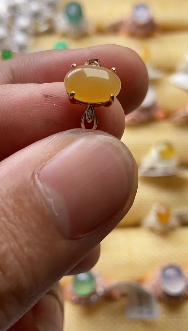 【闪购商品】翡翠戒指银S925镶嵌0000