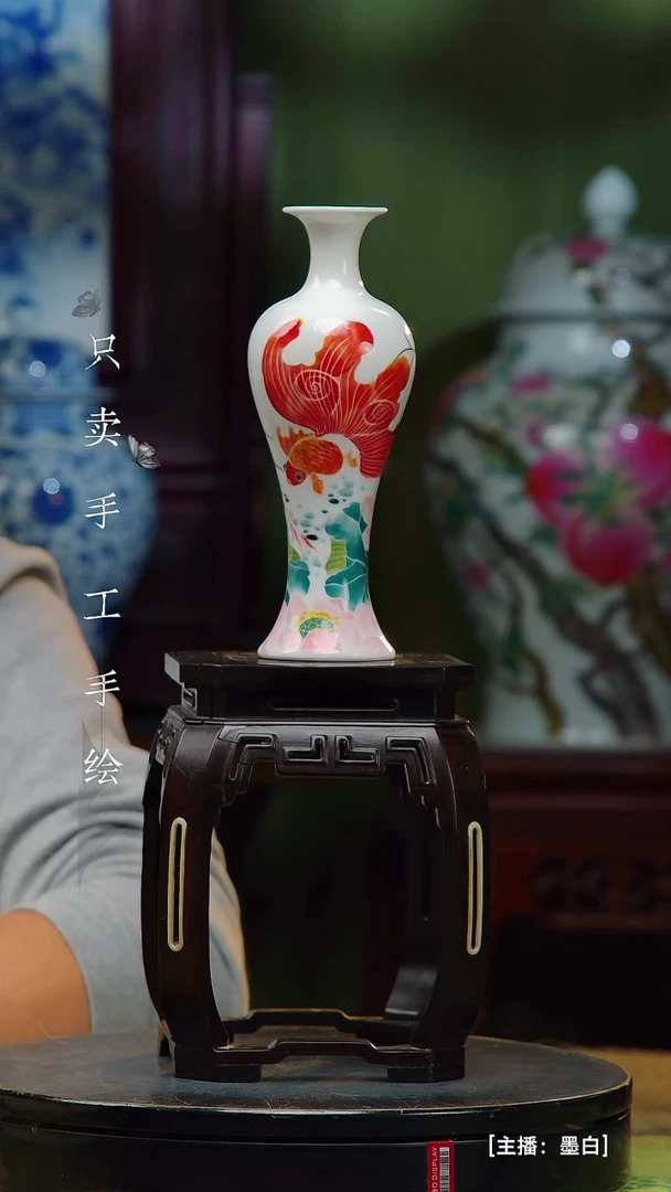 瓷片景德镇手工手绘陶瓷