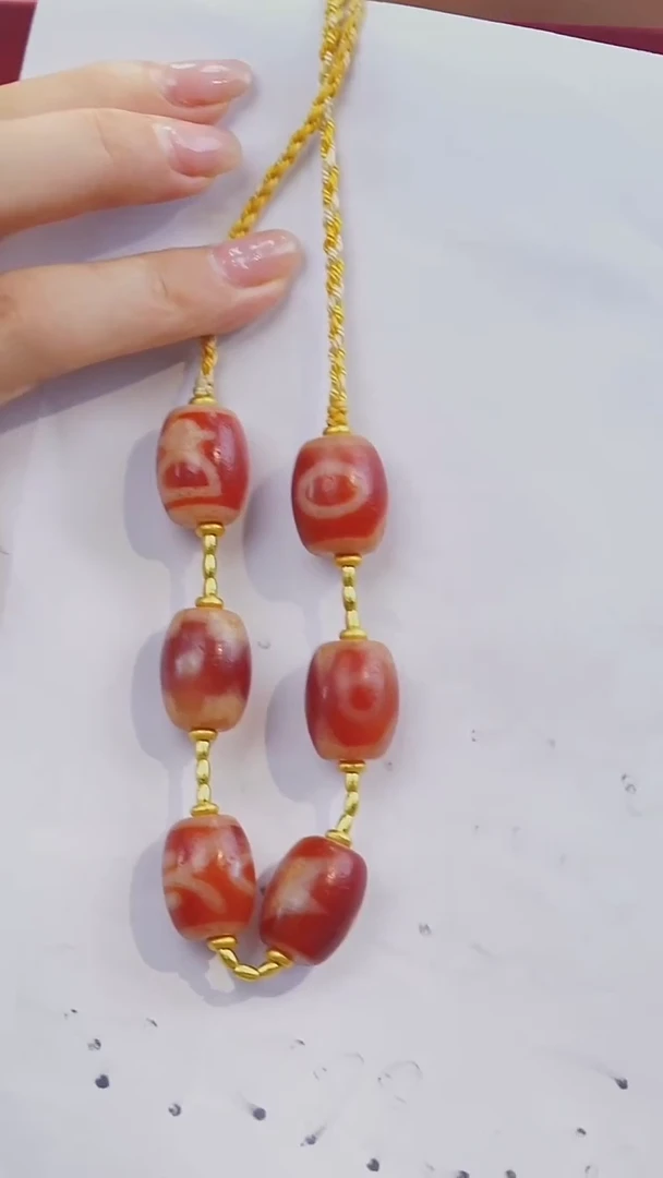 【闪购商品】玛瑙/玉髓项链未镶嵌多样性发其一