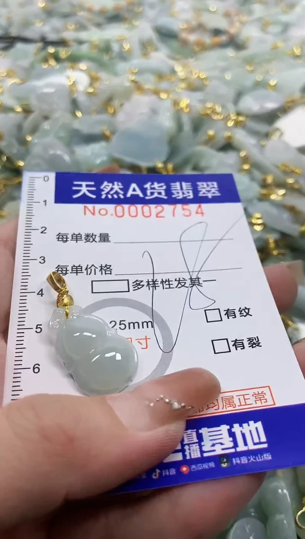 颈饰未镶嵌翡翠天然A货翡翠