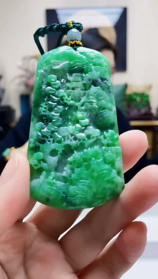 未镶嵌定制翡翠吊坠102