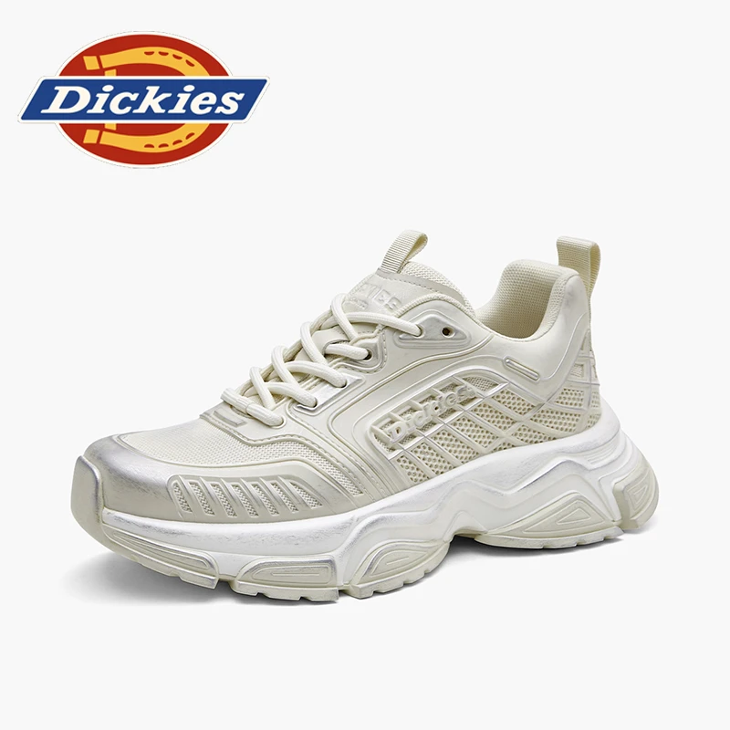 Dickies2025老爹鞋跑步鞋复古跑鞋轻便耐磨户外休闲鞋低帮防滑