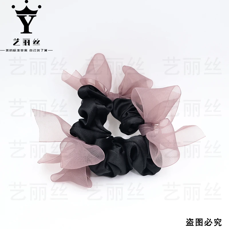 艺丽丝赫本王妃 [花夕] 精致气质网纱发圈 YL1226