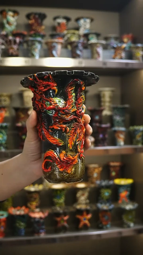 【闪购商品】泰国进口手工花盆个性创意花盆