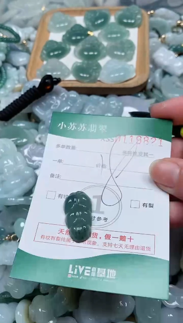 【闪购商品】翡翠颈饰未镶嵌闪购商品0119821