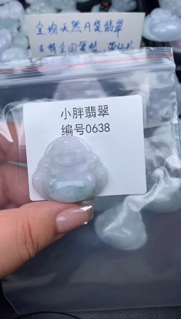 翡翠未镶嵌颈饰缅甸天然A货翡翠0638