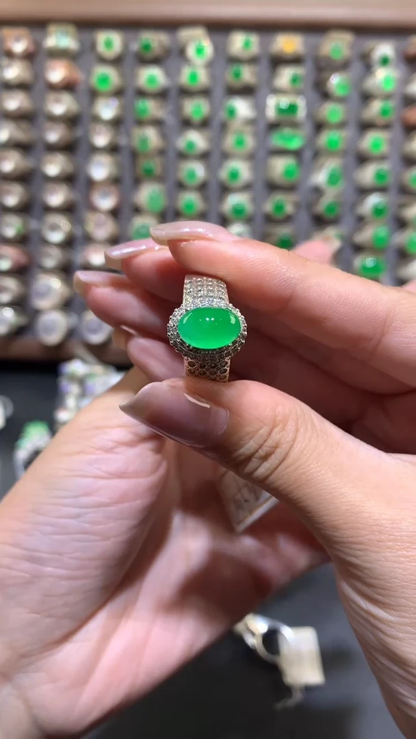 未镶嵌定制翡翠天然缅甸A货翡翠 10.9