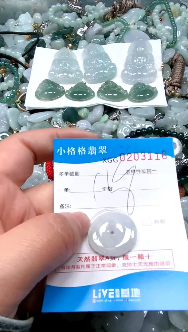 【闪购商品】翡翠颈饰未镶嵌闪购商品0203116