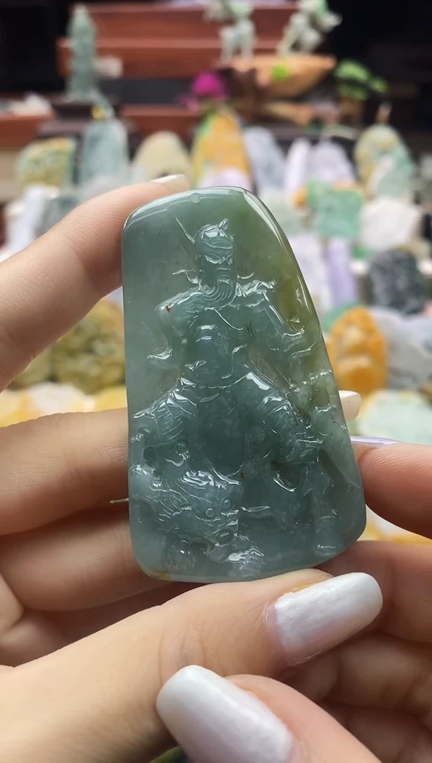 未镶嵌挂件翡翠042