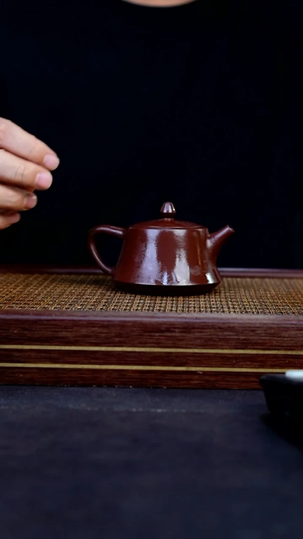 茶壶紫砂SL紫泥 小柱础