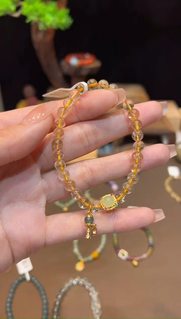 【闪购商品】水晶手链未镶嵌手饰@@E6312