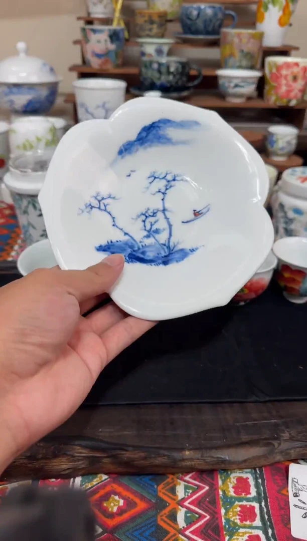 摆件景德镇手绘陶瓷