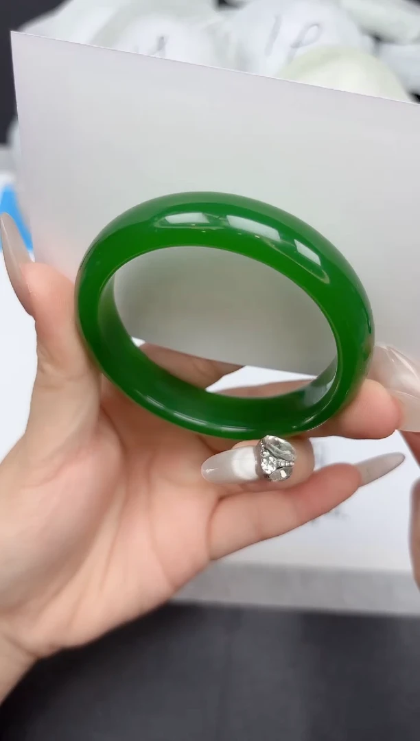 未镶嵌手镯石英质玉11-55.2