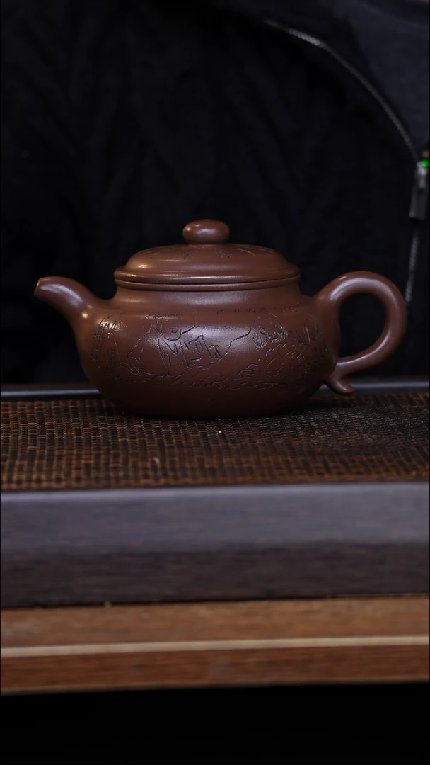 茶壶紫砂宜兴手工原矿紫砂壶001