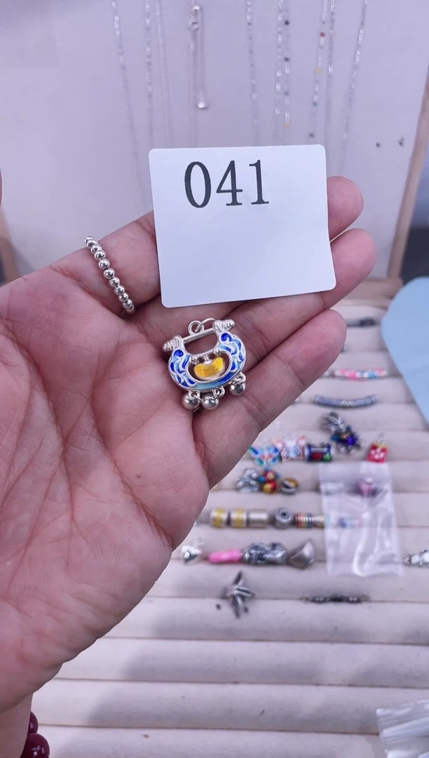 无足银?****⁵纯银配件041