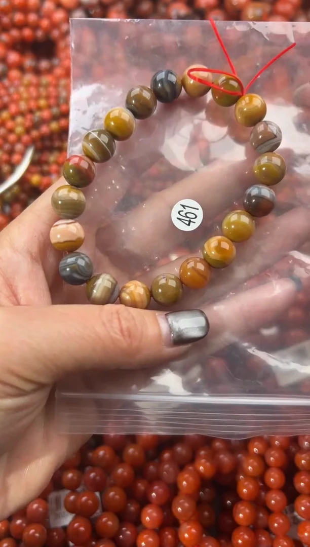 未镶嵌手串南红玛瑙10+