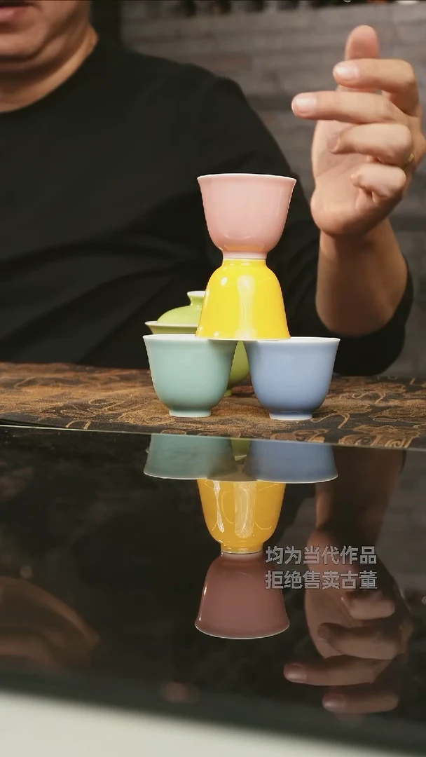 杯子瓷景德镇高端陶瓷茶器