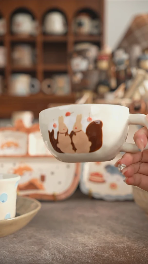 可爱川谷原创陶瓷10.12直播福利正品