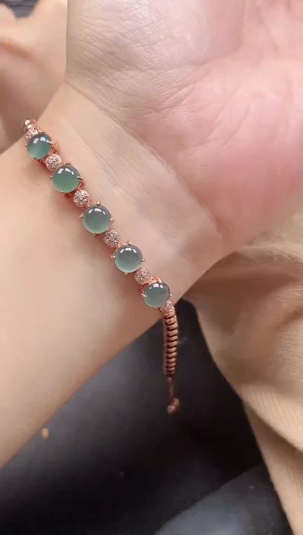 银S925镶嵌戒指翡翠51151