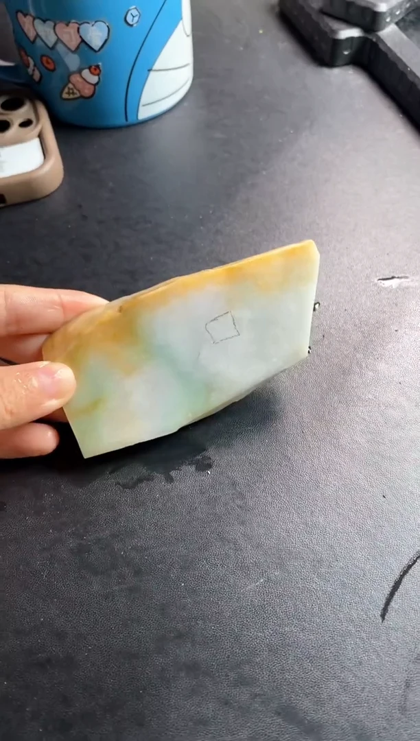 定制翡翠边料定制不退不换未镶嵌普贤