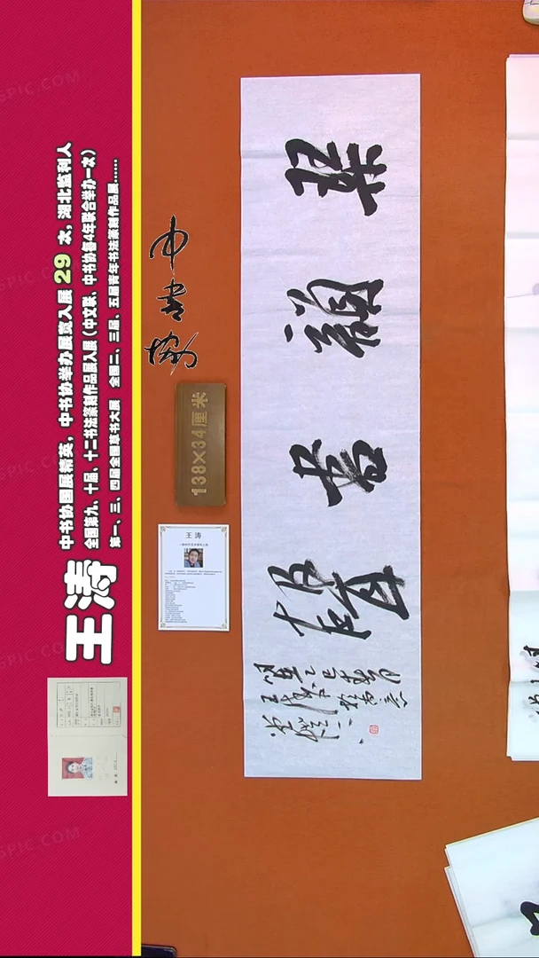 【闪购商品】书法217A王涛书法作品