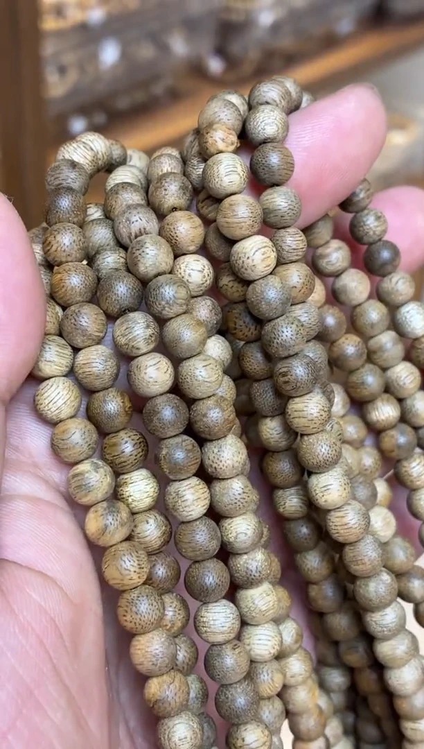 沉香手串 文莱圆珠长串0.7多样性发其一