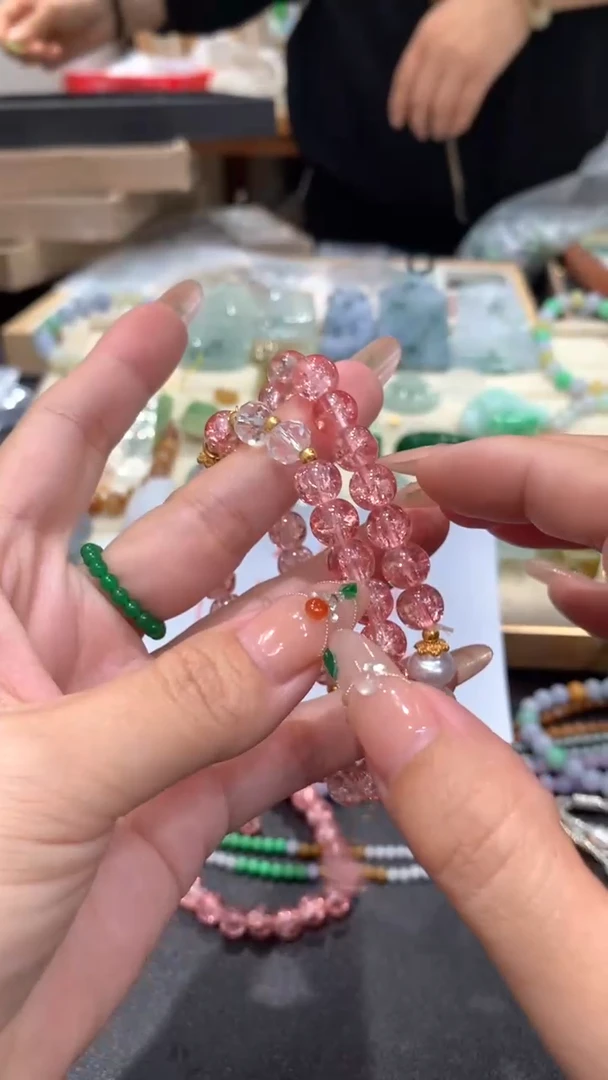 【闪购商品】水晶手链未镶嵌水晶多样性发一