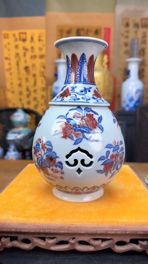 【闪购商品】瓶景德镇陶瓷客厅摆件