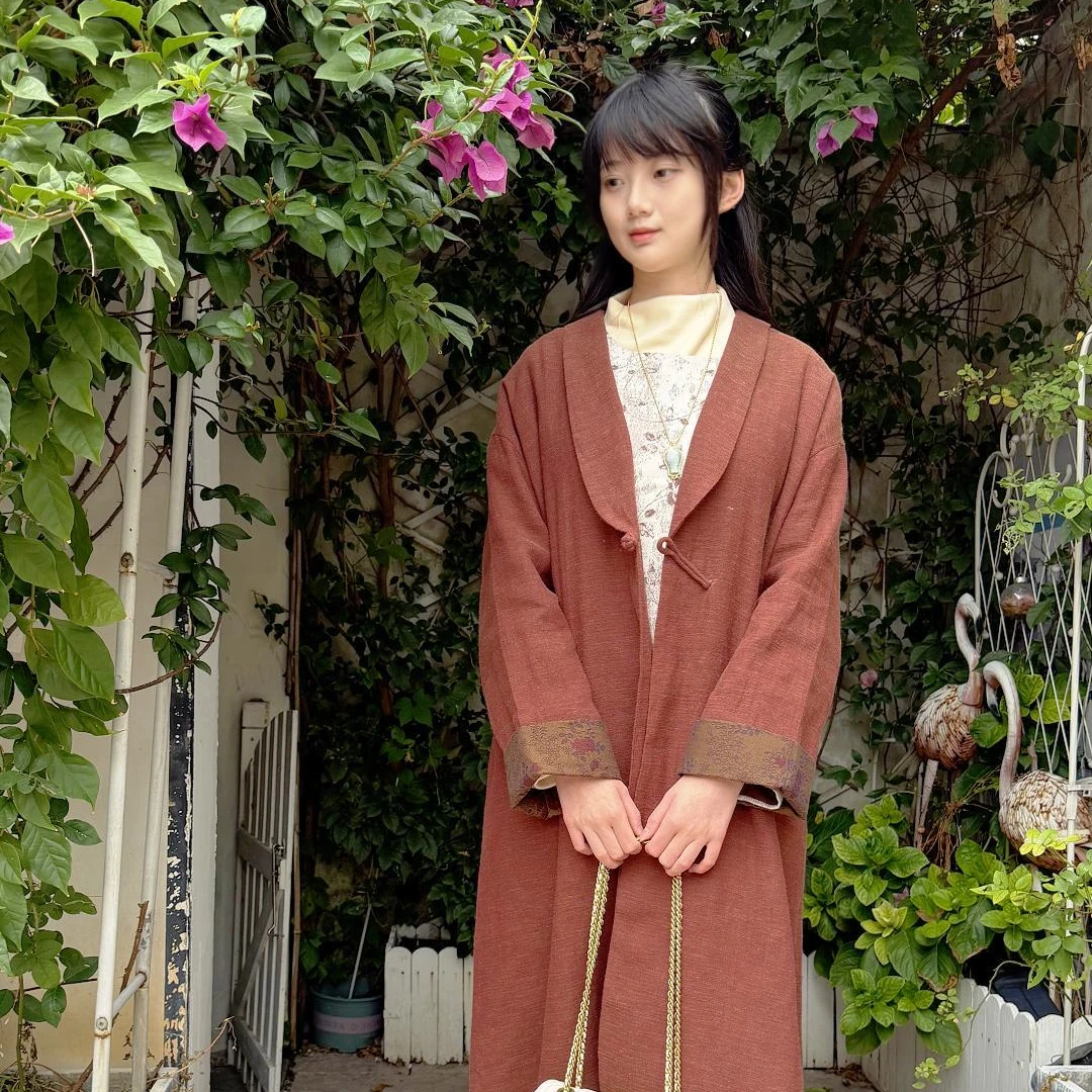 常规款冬季长袖纯色宽松型标准风衣中长款时尚休闲气质